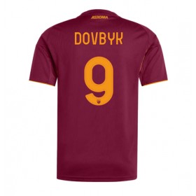 Pánské fotbalový oblečení AS Roma Artem Dovbyk #9 Domácí košile 2025-26 Krátkým Rukávem